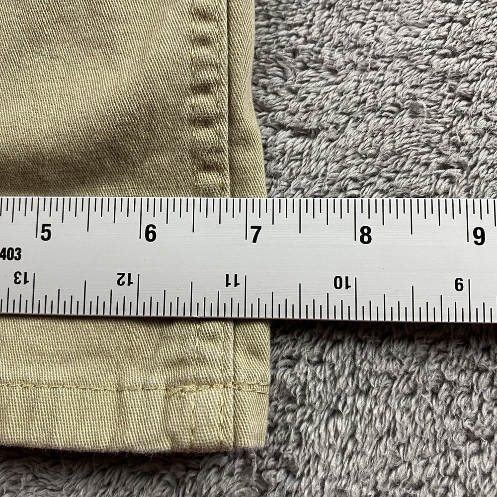 JACHS New York Pants Mens 32x30 Beige Straight Leg Slim Mid Rise - Picture 5 of 15